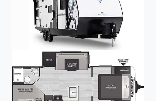 2024 KEYSTONE PASSPORT 229BH 0